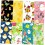 10 Stück Oster-Baumwollstoffbögen 25x25cm Patchwork-Quiltstoff DIY-Näh-Bastelmaterial 6