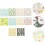 10pcs Páscoa algodão tecido folhas 25x25cm Patchwork acolchoado pano DIY costura artesanato material 8