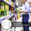 5pcs Supermarket Shelf Divider Galvanized Iron Baffle Commodity Classification Iron Plate 3