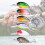 Bionic Floating Fishing Bait Set 6pcs 6cm 5g Minnow Simulation Bait 4