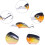Bionic Floating Fishing Bait Set 6pcs 6cm 5g Minnow Simulation Bait 8