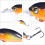 Bionic Floating Fishing Bait Set 6pcs 6cm 5g Minnow Simulation Bait 7