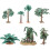 Lifelike Artificial Tree Model with Fine Workmanship, Green Plastic Simulation Scenery Model Tree 8
