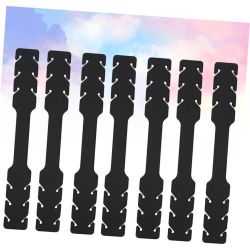 10PCS Adjustable Ear Hook Adjuster Soft Extension Strap for Comfortable Fit for Better Protection Black 1