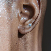 30 Ohrringverschlüsse für hängende Ohrläppchen, Kunststoffverschlüsse mit 1,2 mm Loch