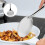 Silver Stainless Steel Tofu Scoop Ladle Multi-Functional Kitchen Serving Spoon 8