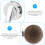 Suction Cup Shower Handle Plastic Grab Bar No-Screw Bathroom Support 3