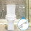 Suction Cup Shower Handle Plastic Grab Bar No-Screw Bathroom Support 8
