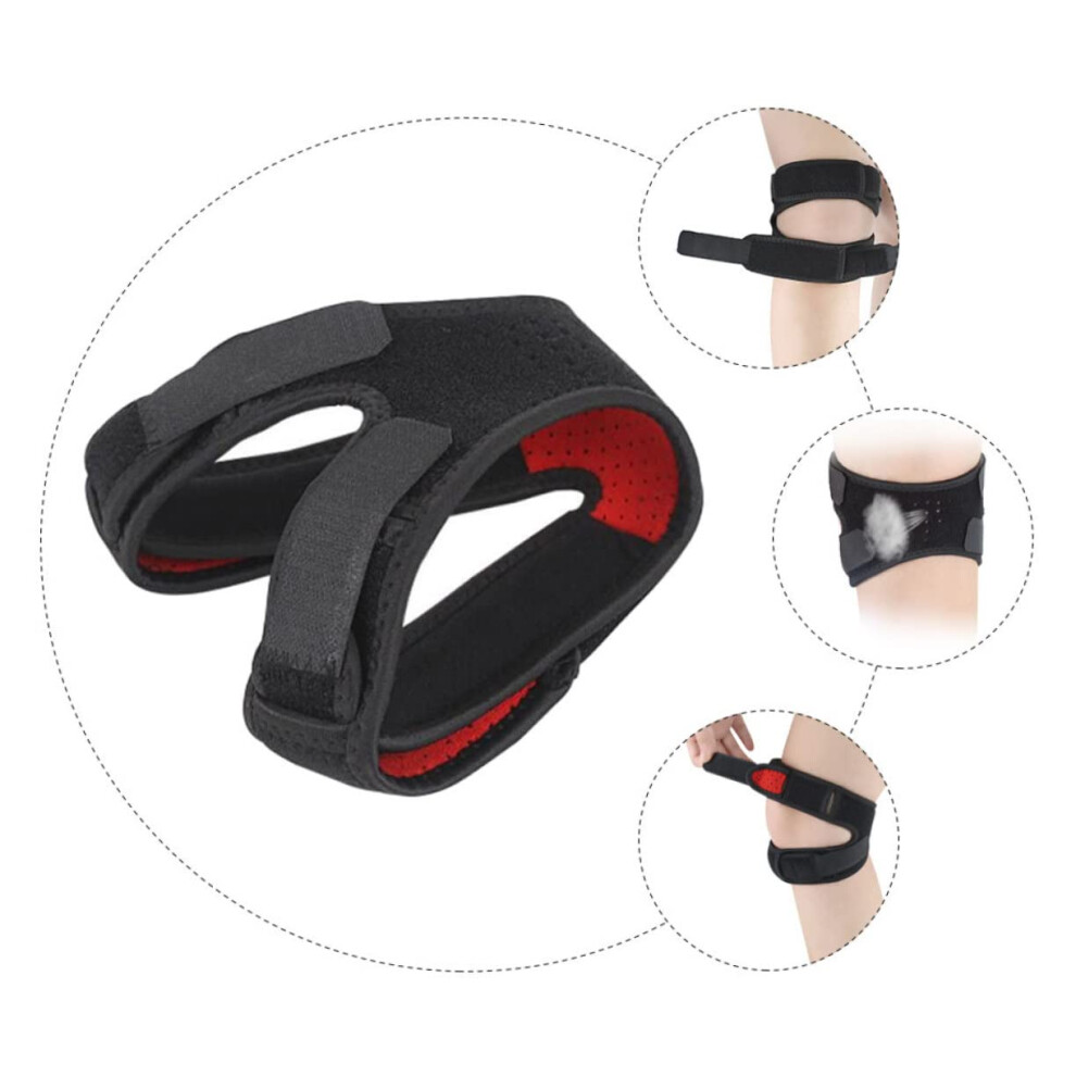 Hkhbjs 2Pcs Breathable Knee Brace Patella Strap For Sports Practical Knee Support Strap Patella Stabilizer