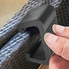 10 Stück Gartenmöbel-Stuhlclips, Terrassen-Sofa-Klemmen, Kunststoffbefestigungen, verhindern Verrutschen, einfach