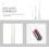 Alcohol Hydrometer Wine Making Kit with 0-100 Scale Triple Scale Tester and 100ml Plastic Graduated Cylinder 3