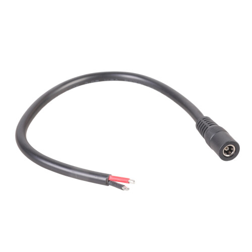 Multifunctional 5.5x2.1mm Female to Bare Wire Cable for-50cm