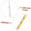 Alcohol Glass Alcohol Hydrometer for Wine Liquor Accurate Measuring Tools 8