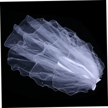 Four-layer Bow Knot Wedding Veil Alloy Comb Bridal Cathedral Veil for Bride Wedding Accessories
