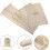 4 Pcs Drawstring Bread Bags Flax Material Compact Delicate Design Green Color Safe 7