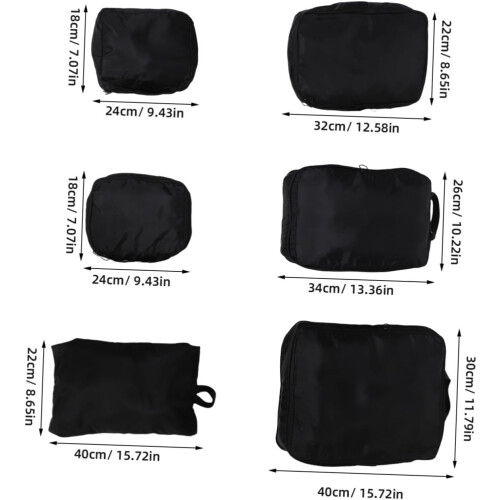 Gepäckorganizer-Tasche, Kompressions-Packwürfel 1