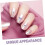 Décorations pour ongles nœud papillon gothique étoile strass violet 3
