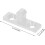 20 Pieces Push Spring Latches with White Connectors, Self-Locking Door and Trash Bin Locks 7