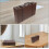 Decorative Small Box Vintage Style Pu and Wood Large Capacity Versatile Use Spacious Interior 1