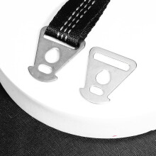 10Pcs Stainless Steel Triangle Rope Buckle Tent Tensioners, Guyline Cord Adjusters for Camping