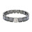 Handmade 2026 Graduation Themed Stretch Beaded Wristband-Silver 1