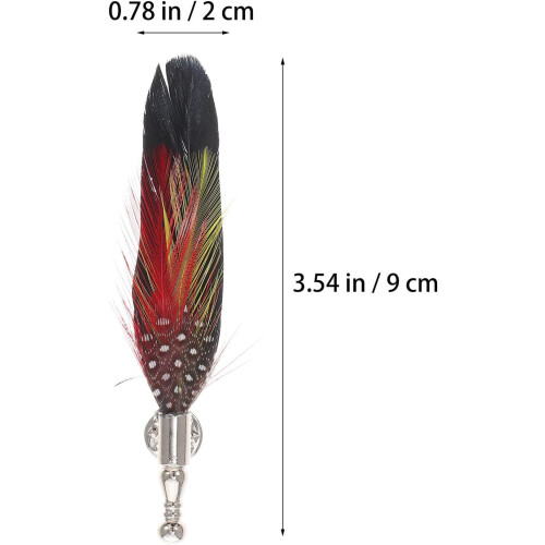 Set di 2 spille decorative da bavero da uomo, spilla nera da matrimonio per giacca e abito, 2
