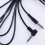2pcs Electric Guitar Audio Cable Copper Oxidation Resistant Long Use Time Black Right Angle Connector 5