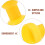 10Pcs Trampoline Pole Caps Replacement Covers Trampoline Pole Hats Protective Lids 5