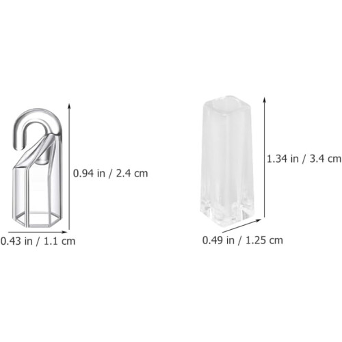 Blind Use 20pcs Hooks Replacement and for Parts Vertical Jalous 1