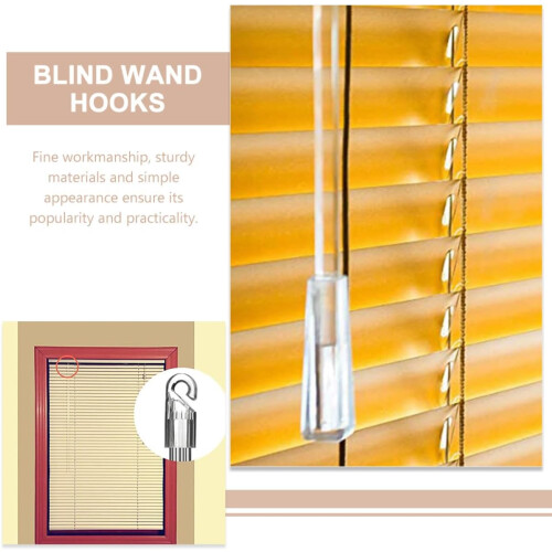 Blind Use 20pcs Hooks Replacement and for Parts Vertical Jalous 2
