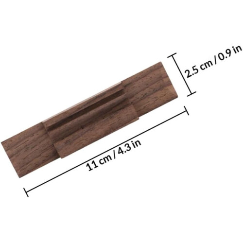 Ukulele String Nut Saddle Nut Guitar Accessories Wood Adjustable Bridge Stabilizing Strings for Ukulele Playing 1