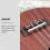 Ukulele Strängmutter Sadelmutter Gitarrtillbehör Trä Justerbar Stall Stabiliserande Strängar För Ukulelespel 4