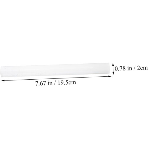 Polymer Clay Roller Tools and Sturdy Round Shape Acrylic Dowel Rods 10pcs with Comfortable Touch