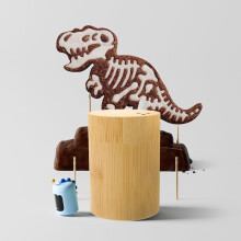 Dispensador automático de palillos de dientes fabricado en madera de bambú, ligero.