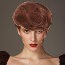 Short Straight Wig for Women Synthetic Wig for Parties Cosplay Lightweight Headdress Accessory Style