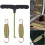 Galvanized Trampoline Replacement Springs Set, 11pcs Metal Tension Hardware with Hooks 3