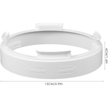 Raccord de conduit de climatisation, coupleur de tuyau d'évacuation, matériau ABS blanc, empêchant les fuites d'air, refroidissement efficace