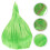 Perruque en forme de flamme, coiffe verte de carnaval, accessoire de cosplay 4