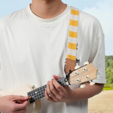 1 stuk Banjo Band Vervangende Ukulele Band Vintage Stijlvolle Katoenen Leren Schouderband Comfortabele Pasvorm Stevige Ontwerp
