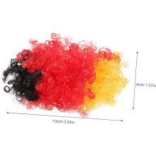 Curly Afro Wig Festival Fake Hair Lightweight Cosplay Supply for Halloween Clown Costume Party Masquerade