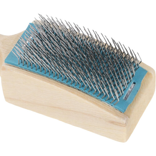 Schuhputzbürste aus robustem Holz für Wildleder 2