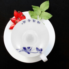 Tapa de cerámica para tetera/taza de repuesto para taza de té. Resistente al calor. Diseño sencillo. Tapa práctica.