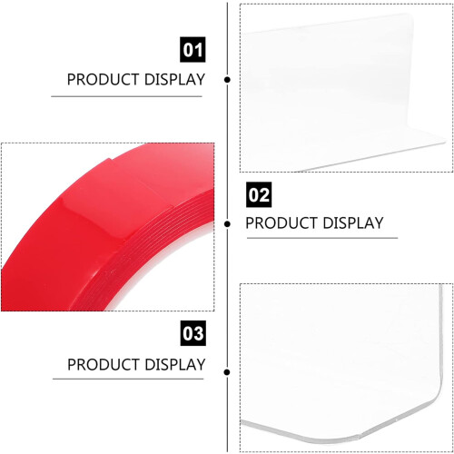 Shape Shelf Dividers for Supermarket Store Goods Separators Practical Classification Baffle 1