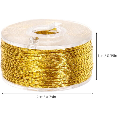 2 Boxes Metallic Embroidery Thread Set, Handmade Hand Sewing Thread for Knitting and Crafting 1