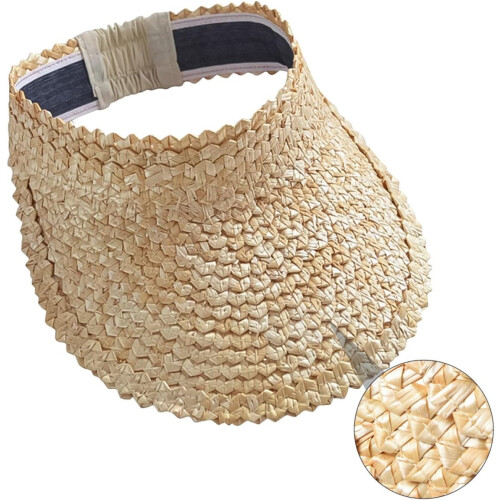 Brim Peaked Hat Straw Design Sunhat Empty Hat 2