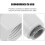 10pcs 1/2 polegadas a 3/8 polegadas empurrar-para-conectar filtro de água conectores plástico rápido conectar adaptadores 3