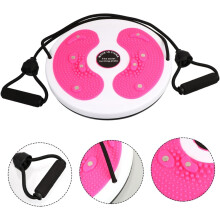 Disque de torsion pour la taille avec corde de résistance, appareil de musculation pour la taille à domicile