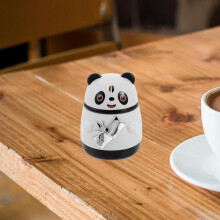1pcs Automatic Toothpick Holder Toothpick Storage Container Pp Material Cartoon-style Panda Shape Moderate