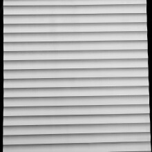 Película de privacidad para ventanas de vidrio de 23.6 x 78.7 pulgadas, PVC, diseño estático, se puede cortar, color blanco para superficies lisas.