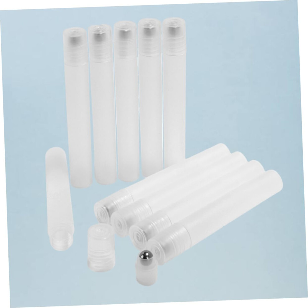 Hkhbjs 10Pcs Rollerball Bottles Leakproof Travel Toiletry Bottles For Oils Perfumes Essential Oil Containers Metal Roller Ball